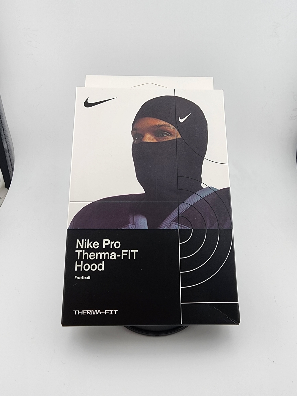 Nike Pro Therma-FIT Hood Black Football Balaclava Face Cover New